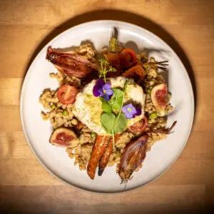23 Juni: Gevulde portobello met gorgonzola (v.a €8,95 per persoon)