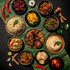 Buffet: Indisch (€24,50 per persoon)