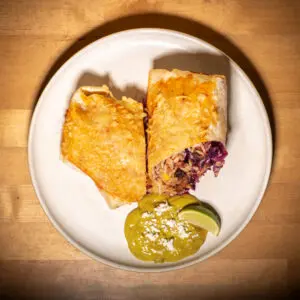 9 April: !! Alleen nog per afhaal verkrijgbaar !! Mexican Picadillo Burrito (v.a €8,95 per persoon)