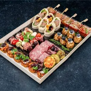 Tapas Hapjesplateau - Diverse Luxe Hapjes (€2,00 per stuk)