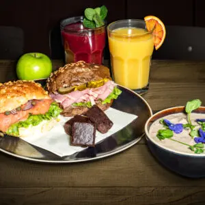 Broodjeslunch - Deluxe! (€18,50 per persoon)