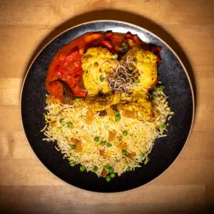 19 Februari: Afghaanse saffraanrijst met gegrilde kip (v.a €8,50 per persoon)